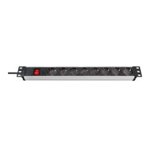 Brennenstuhl Alu Line Πολύπριζο Rack 8-WAY 1τμχ - Image 2