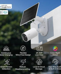 Alternative view of TP-LINK Tapo C410 Kit v1 IP Κάμερα Παρακολούθησης Wi-Fi Full HD+ 3MP Αδιάβροχη Μπαταρίας με Αμφίδρομη Επικοινωνία
