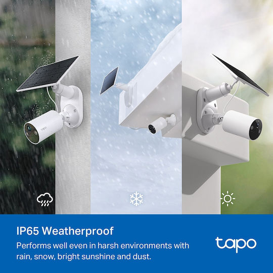 TP-LINK Tapo C410 Kit v1 IP Κάμερα Παρακολούθησης Wi-Fi Full HD+ 3MP Αδιάβροχη Μπαταρίας με Αμφίδρομη Επικοινωνία - Image 3
