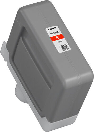 Canon PFI-3300 Γνήσιο Μελάνι Εκτυπωτή InkJet Κόκκινο (6438C001) - Image 2