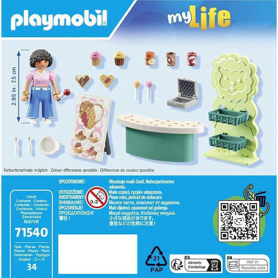 Playmobil MyLife Γλυκοπωλείο για 5-12 ετών 71540 - Image 2