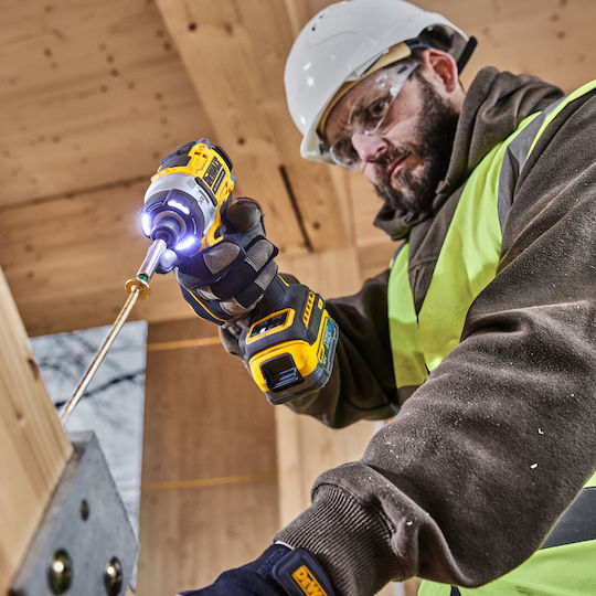 Dewalt Παλμικό Κατσαβίδι Μπαταρίας Solo Brushless 18V DCF860NT - Image 5