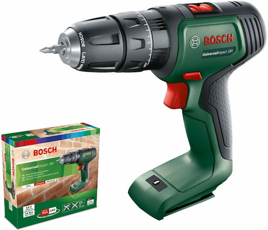 Bosch Universal Impact Κρουστικό Δραπανοκατσάβιδο Μπαταρίας Solo 18V 06039D4100 - Image 2