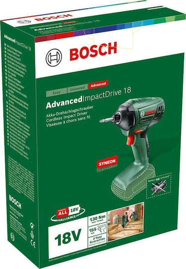 Bosch Advanced Impact Drive Παλμικό Κατσαβίδι Μπαταρίας Solo 18V 0603980303 - Image 4