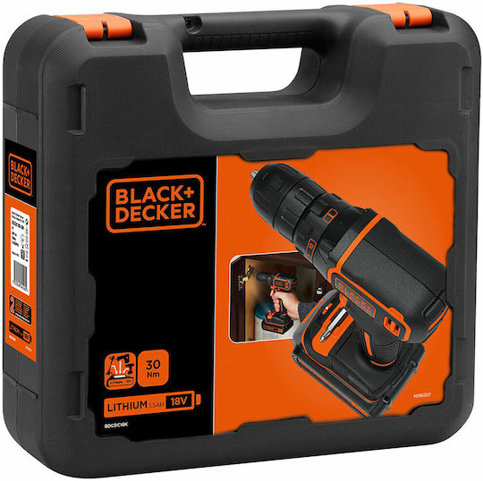 Black & Decker Δραπανοκατσάβιδο Μπαταρίας 18V 1x1.5Ah BDCDC18K - Image 8