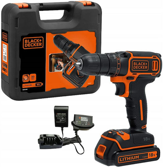 Black & Decker Δραπανοκατσάβιδο Μπαταρίας 18V 1x1.5Ah BDCDC18K - Image 7