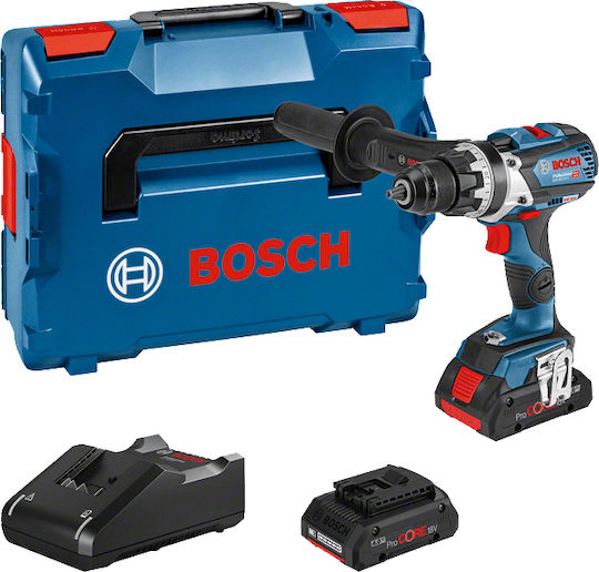 Bosch GSR 18V-110 C Δραπανοκατσάβιδο Μπαταρίας 18V 2x4Ah 06019G010A - Image 4