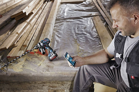 Bosch GSR 18V-110 C Δραπανοκατσάβιδο Μπαταρίας 18V 2x4Ah 06019G010A - Image 7
