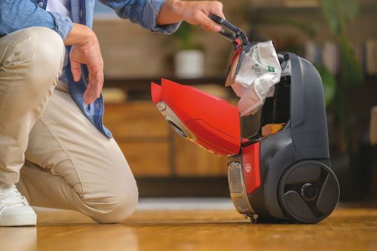 Hoover H-Energy 500 HE510HM 011 Ηλεκτρική Σκούπα 700W με Σακούλα 3.5lt Κόκκινη - Image 12