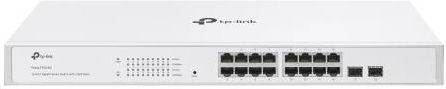 TP-LINK FS318G v1 Managed L2 Switch με 16 Θύρες Gigabit (1Gbps) Ethernet και 2 SFP Θύρες - Image 3