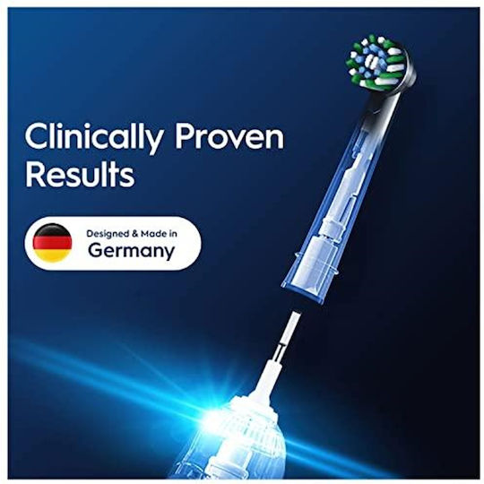 Oral-B CrossAction Ανταλλακτικές Κεφαλές για Ηλεκτρική Οδοντόβουρτσα Black 10τμχ - Image 4