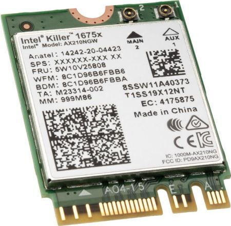 Intel Killer Ax1675x Εσωτερικός Wlan 2400 Mbit S