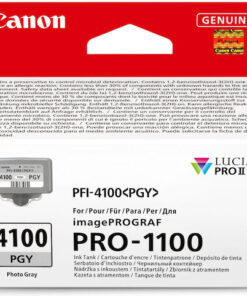 Alternative view of Canon PFI-4100 Γνήσιο Μελάνι Εκτυπωτή InkJet Photo Γκρι (6784C001)