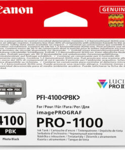 Alternative view of Canon PFI-4100 Γνήσιο Μελάνι Εκτυπωτή InkJet Photo Μαύρο (6777C001)
