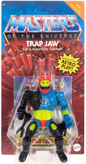 Φιγούρα Δράσης Trap Jaw Masters of the Universe Trap Jaw 14εκ. - Image 2