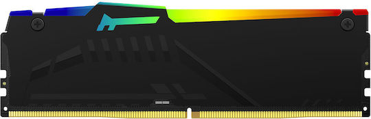 Kingston Fury Beast DDR5 με Module 1x16GB και Ταχύτητα 6000 για Desktop KF560C36BBE2A-16 - Image 3