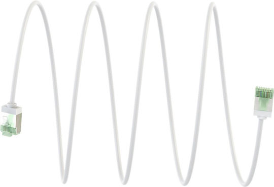 Goobay U/FTP (STP) Καλώδιο Δικτύου Ethernet 0.5m Λευκό 1τμχ 74359 - Image 8