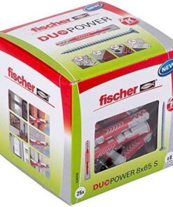 fischer Duopower Ούπα Πλαστικό 8x65mm 25τμχ 538256