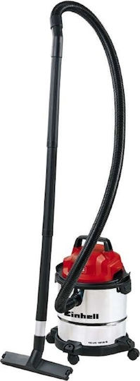 Einhell Tcvc 1812/1 S Σκούπα Υγρών / Στερεών 1250W με Ανοξείδωτο Κάδο 12lt - Image 2