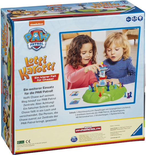 Επιτραπέζιο Παιχνίδι Paw Patrol Lotti Karotti για 2-4 Παίκτες 4+ Ετών 22372 (GER) Ravensburger - Image 3