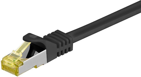 Goobay S/FTP Cat.7 Καλώδιο Δικτύου Ethernet 0.5m Μαύρο 1τμχ 91581 - Image 2