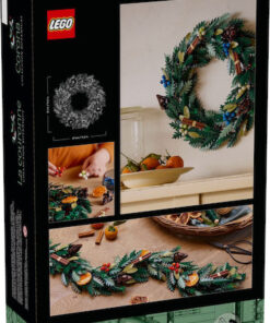 Alternative view of LEGO Botanical Collection Christmas Wreath Botanical Collection για 18+ Ετών 1194τμχ 10340