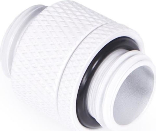 Alphacool Fittings Eiszapfen double nippel rotatable G1/4 outer thread to G1/4 outer thread Λευκό 17489 - Image 3
