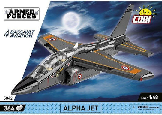 Cobi Τουβλάκια Armed Forces Aircraft Dassault Alpha Jet για 7+ Ετών 364τμχ COBI-5842 - Image 2