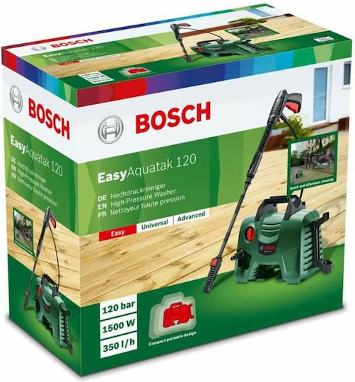 Bosch EasyAquatak 120 Πλυστικό Ρεύματος 1500W με Πίεση 120bar και Μεταλλική Αντλία - Image 7