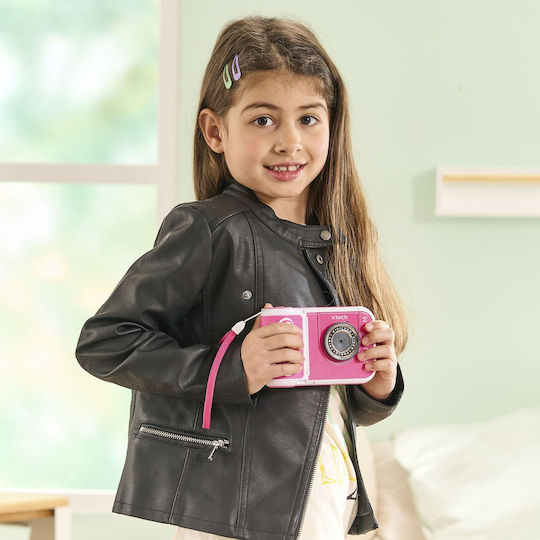 Vtech Kidizoom Print Compact Φωτογραφική Μηχανή 2MP με Οθόνη 2.4" και Ανάλυση Video 320 x 240 pixels Θερμικής Εκτύπωσης Ροζ - Image 4