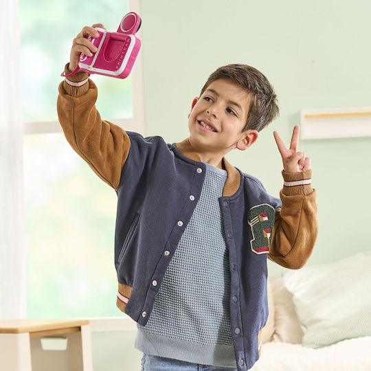 Vtech Kidizoom Print Compact Φωτογραφική Μηχανή 2MP με Οθόνη 2.4" και Ανάλυση Video 320 x 240 pixels Θερμικής Εκτύπωσης Ροζ - Image 5
