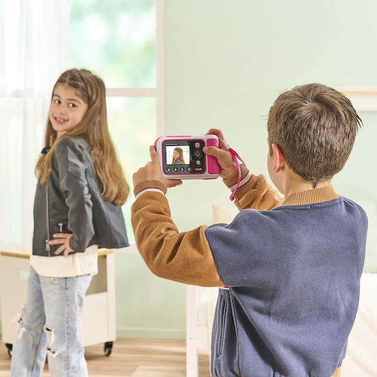 Vtech Kidizoom Print Compact Φωτογραφική Μηχανή 2MP με Οθόνη 2.4" και Ανάλυση Video 320 x 240 pixels Θερμικής Εκτύπωσης Ροζ - Image 7