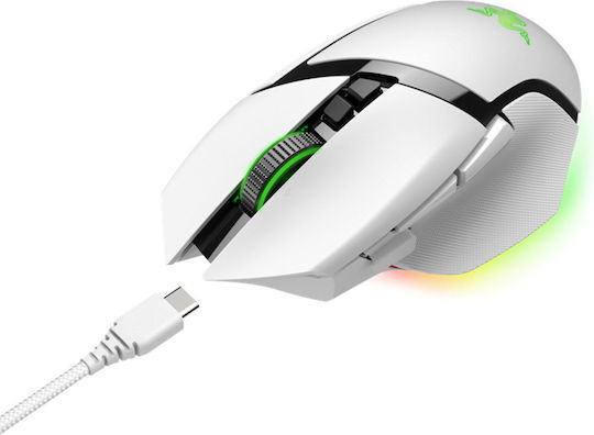 Razer Basilisk V3 Pro 35K Ασύρματο RGB Gaming Ποντίκι 35000 DPI Λευκό - Image 5