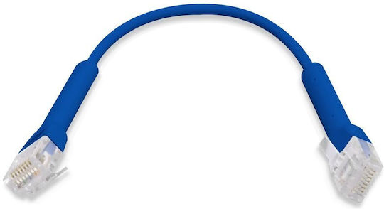 Ubiquiti U/UTP Cat.6 Καλώδιο Δικτύου Ethernet 0.22m Μαύρο 1τμχ U-Cable-PATCH-RJ45-BL - Image 2