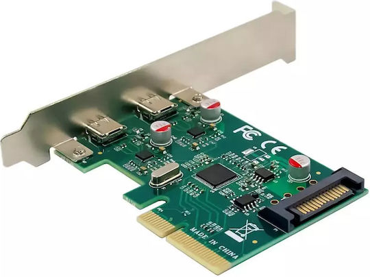 Conceptronic Κάρτα PCIe σε 2 θύρες Type-C (EMRICK07G) - Image 3
