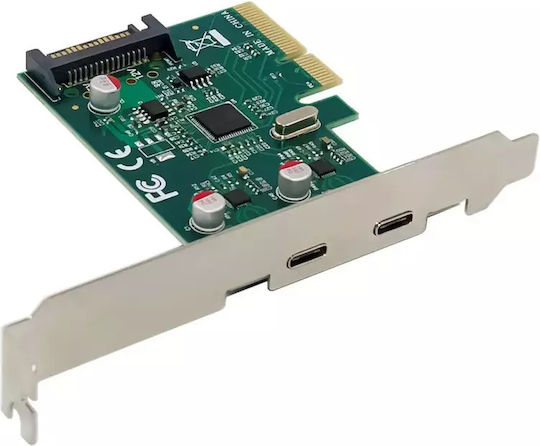 Conceptronic Κάρτα PCIe σε 2 θύρες Type-C (EMRICK07G) - Image 4