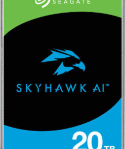 Seagate Skyhawk AI 512E 20TB HDD Σκληρός Δίσκος 3.5" SATA III 7200rpm με 512MB Cache για NAS / Server / Καταγραφικό ST20000VE003