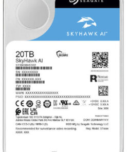Alternative view of Seagate Skyhawk AI 512E 20TB HDD Σκληρός Δίσκος 3.5" SATA III 7200rpm με 512MB Cache για NAS / Server / Καταγραφικό ST20000VE003