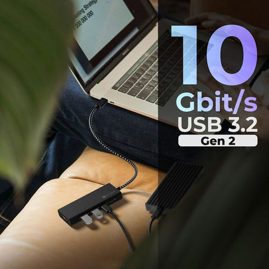 Icy Box USB 3.2 Hub 5 Θυρών με σύνδεση USB-C (IB-HUB1436-CPD) - Image 6