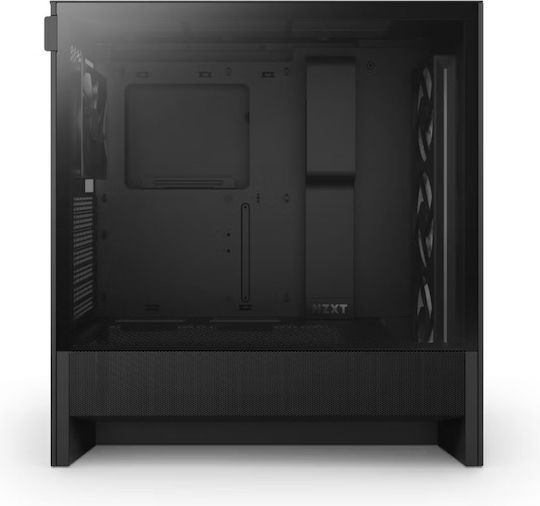NZXT H5 (2024) Flow Midi Tower Κουτί Υπολογιστή με Πλαϊνό Παράθυρο και RGB Φωτισμό Μαύρο - Image 6