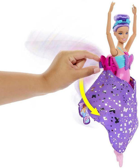 Barbie Μπαλαρίνα Πεταλούδα Κούκλα για 3+ Ετών 30εκ. HXJ10 - Image 5