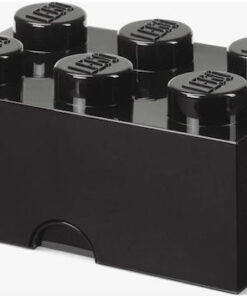 LEGO Πλαστικό Παιδικό Δοχείο Φαγητού Μαύρο 40000803