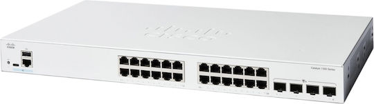 Cisco Catalyst C1300-24T-4X Managed L2 Switch με 24 Θύρες Gigabit (1Gbps) Ethernet και 4 SFP Θύρες - Image 3