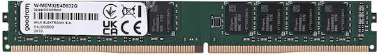 GoodRAM DDR4 με Module 1x32GB και Ταχύτητα 3200 για Server W-MEM32E4D832G - Image 2