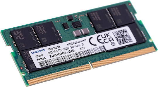Samsung DDR5 με Module 1x32GB και Ταχύτητα 4800 για Laptop M425R4GA3BB0-CQK - Image 4