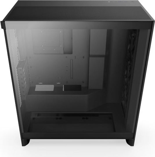 NZXT H7 Flow Midi Tower Κουτί Υπολογιστή με Πλαϊνό Παράθυρο Μαύρο - Image 6