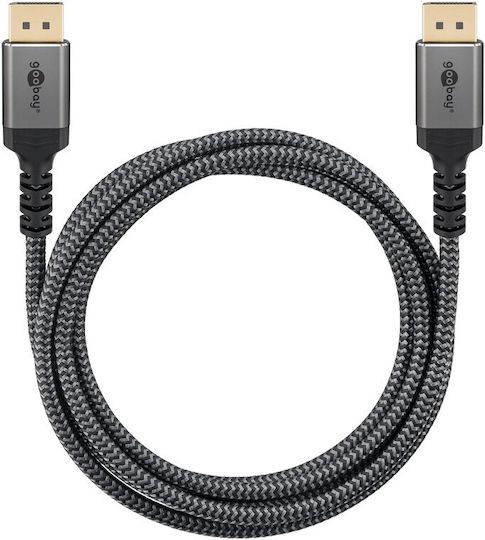 Goobay Cable DisplayPort male - DisplayPort male 2m Μαύρο (65265) - Image 4