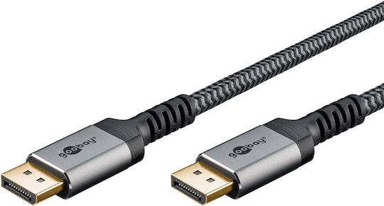 Goobay Cable DisplayPort male - DisplayPort male 2m Μαύρο (65265)