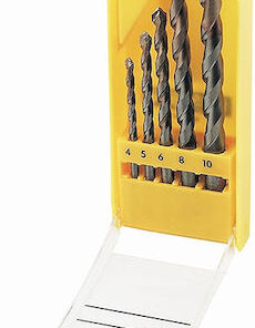 Alternative view of Dewalt Auger Σετ 5 Διαμαντοτρύπανα με Κυλινδρικό Στέλεχος για Δομικά Υλικά DT6956