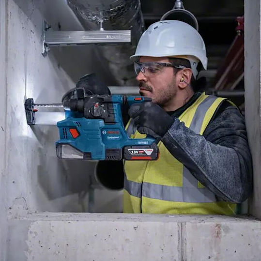Bosch GBH 18V-22 Professional Κρουστικό Σκαπτικό Πιστολέτο Μπαταρίας 18V Solo με Υποδοχή SDS Plus 0611924001 - Image 5